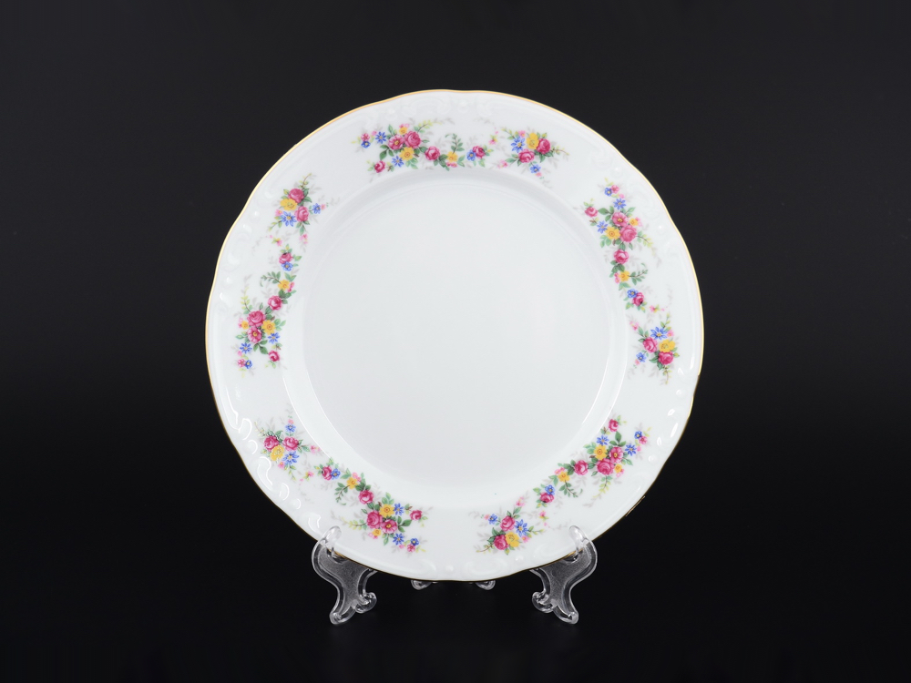 Набор тарелок на 6 персон 19 см Тхун Констанция Цветочный сарафан 0111201